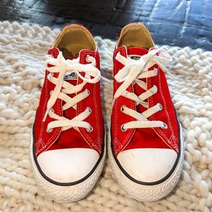 Converse Chuck Taylor All Star Classic Red Boys Shoes